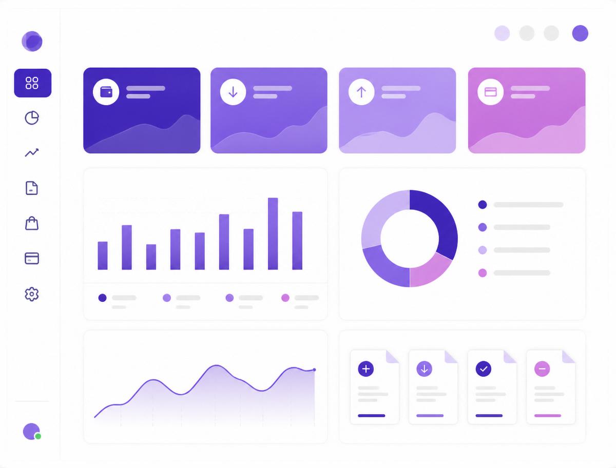 Accounting product illustration