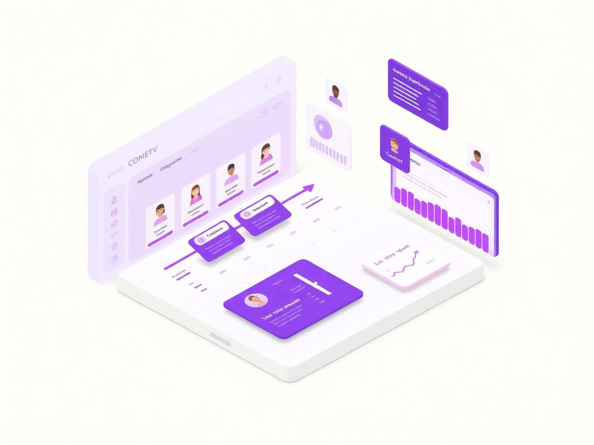 CRM that closes deals product illustration